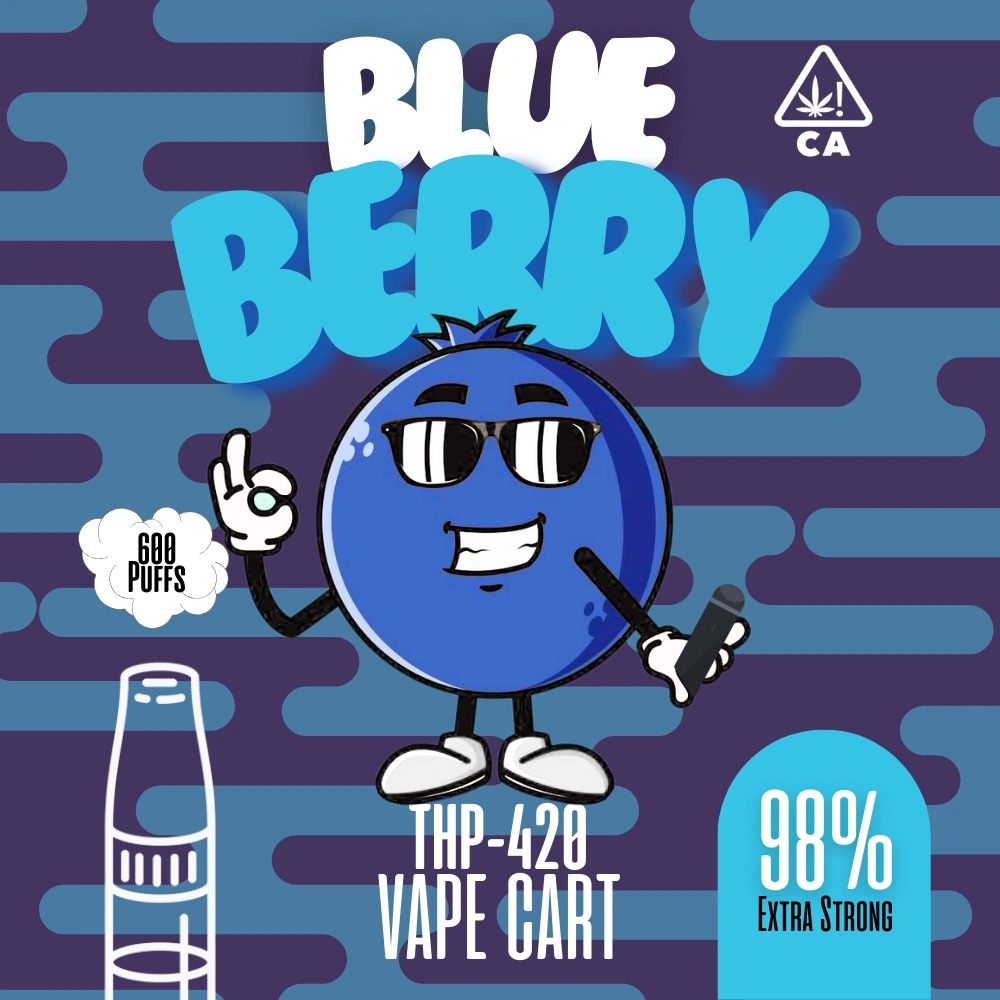 Highappy THP420 Kartusche - Blueberry 1ml