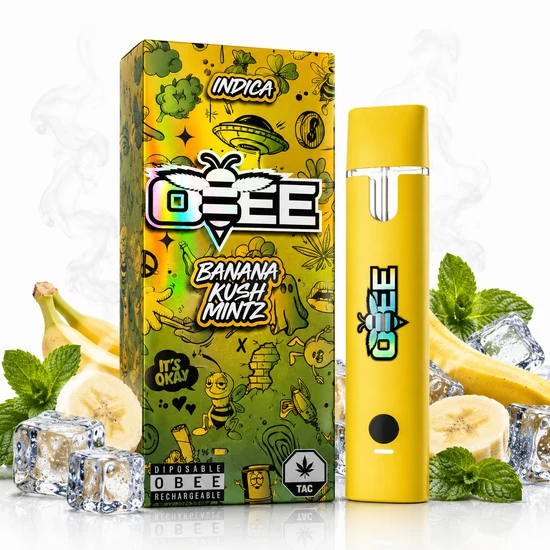 OBEE TAC Vape Banana Kush Mintz 1ml