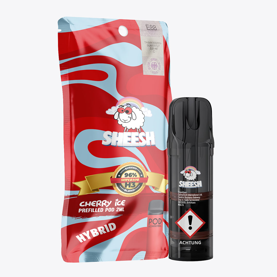 Sheesh 10-OH H3 Superior Blend Pod Cherry Ice