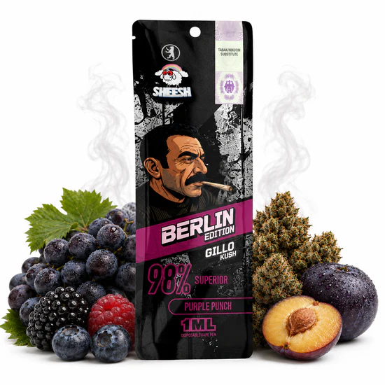 Sheesh Superior Vape Berlin Edition Gillo Kush 1ml