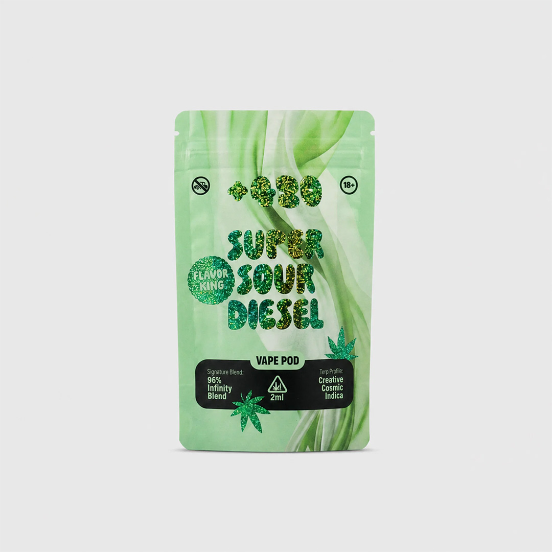 Happy420 Sour Diesel +420 Superior Blend Pod 2ml