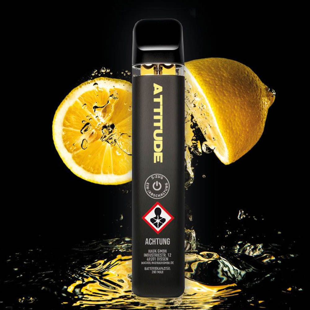 Maskulin H2 Superior Blend Vape Attitude Lemon Maskulin H2 Superior Blend Vape Attitude Lemon