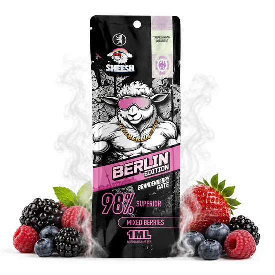 Sheesh Superior Vape Berlin Edition Brandenberry Gate 1ml Sheesh Superior Vape Berlin Edition Brandenberry Gate 1ml