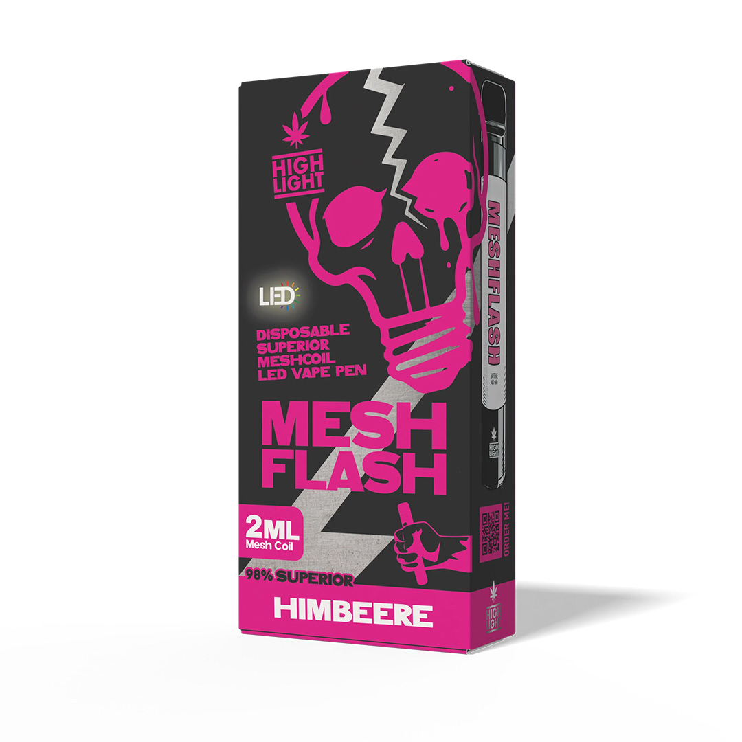 Mesh Flash H2 Superior Blend Vape Himbeere 2ml
