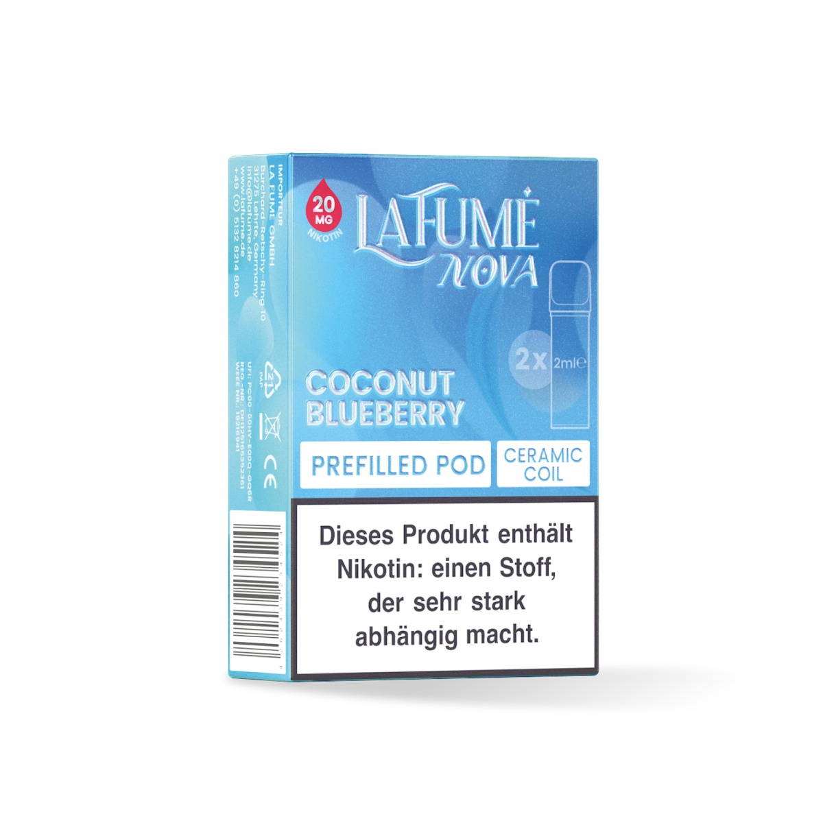 La Fume Nova Pod Coconut Blueberry