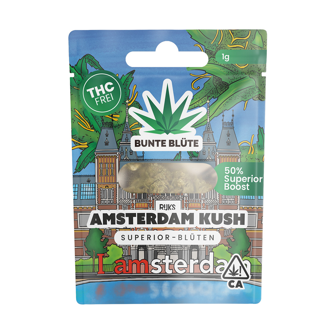 Bunte Blüte Superior Blend Blüte Amsterdam Kush 1g Bunte Blüte Superior Blend Blüte Amsterdam Kush 1g