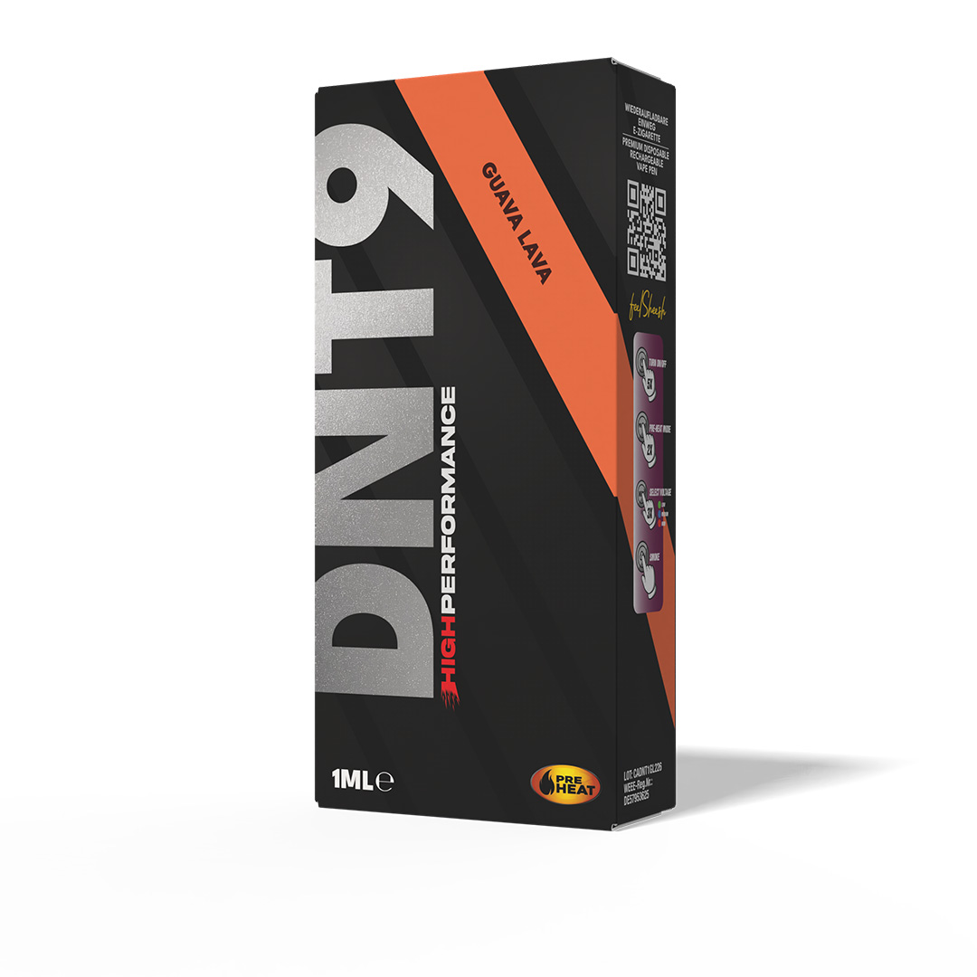 High Performance DNT-9 Vape Guava Lava 1ml