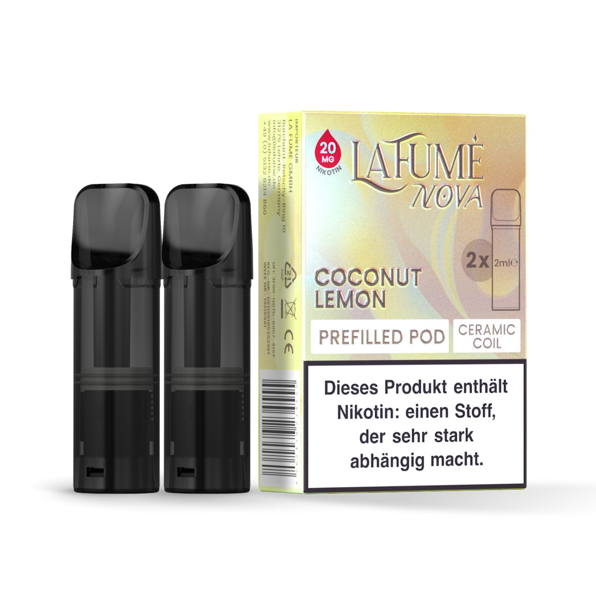 La Fume Nova Pod Coconut Lemon