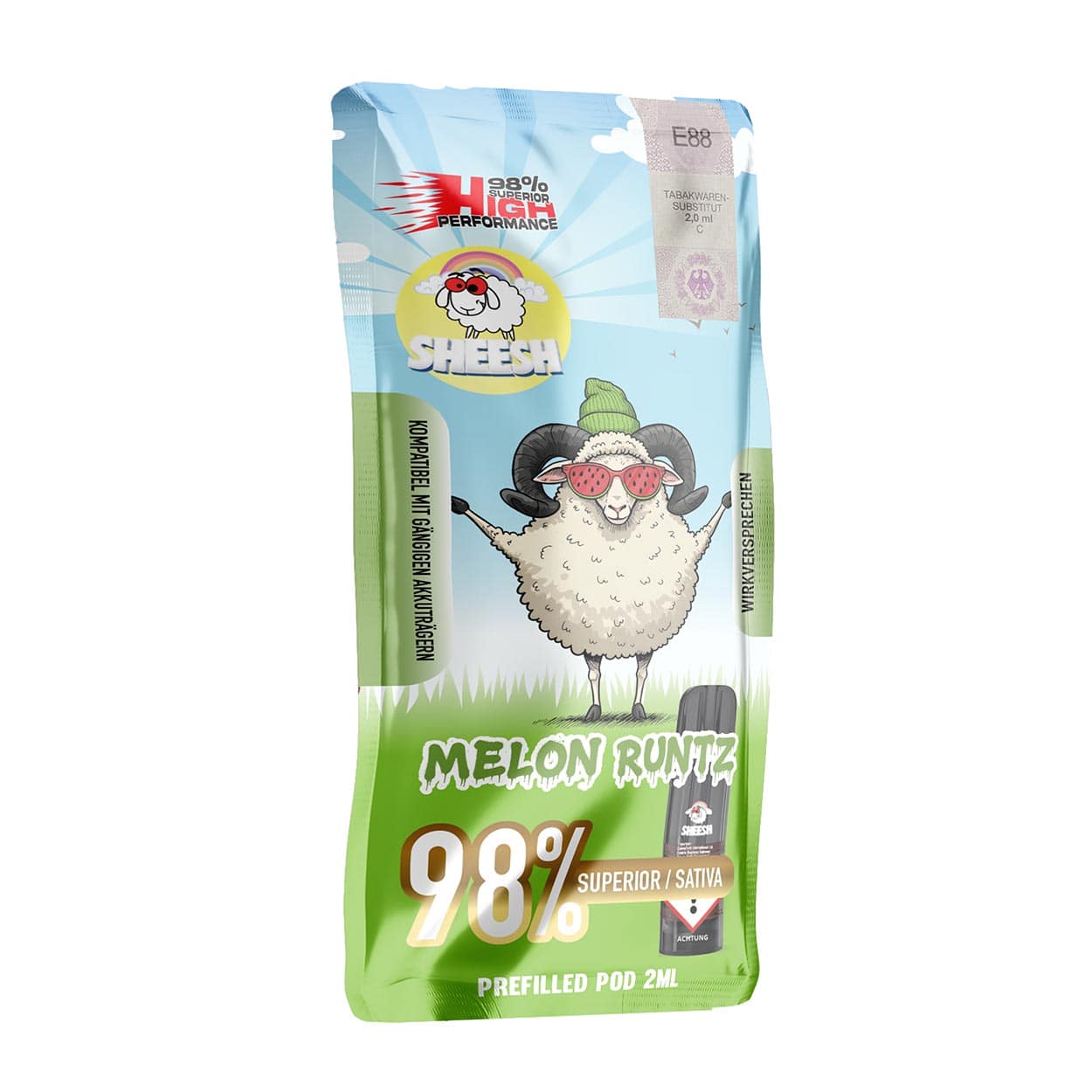 Sheesh Melon Runtz Superior Signature Pod 2ml