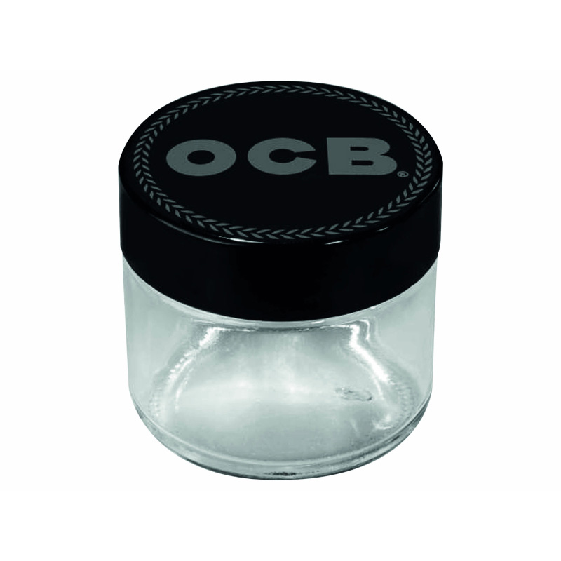 OCB Storage Glas Aufbewahrungsbehälter Silber