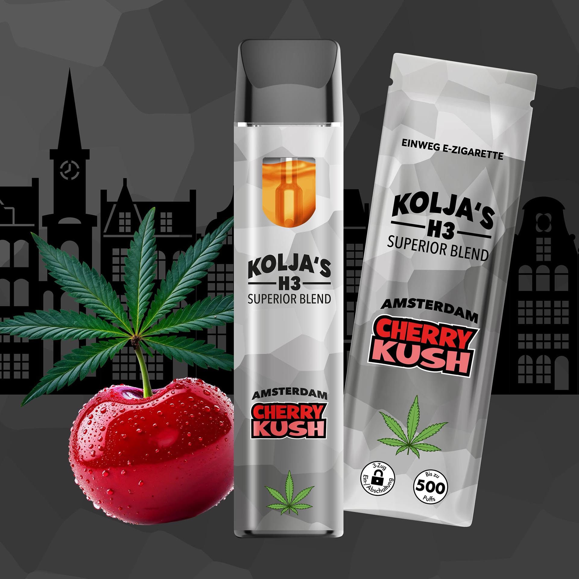 Kolja Cherry Kush H3 Superior Vape Kolja Cherry Kush H3 Superior Vape