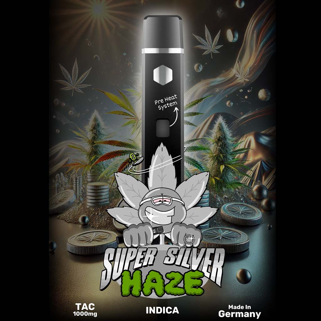Happys Amsterdam Tac Vape Super Silver Haze Happys Amsterdam Tac Vape Super Silver Haze