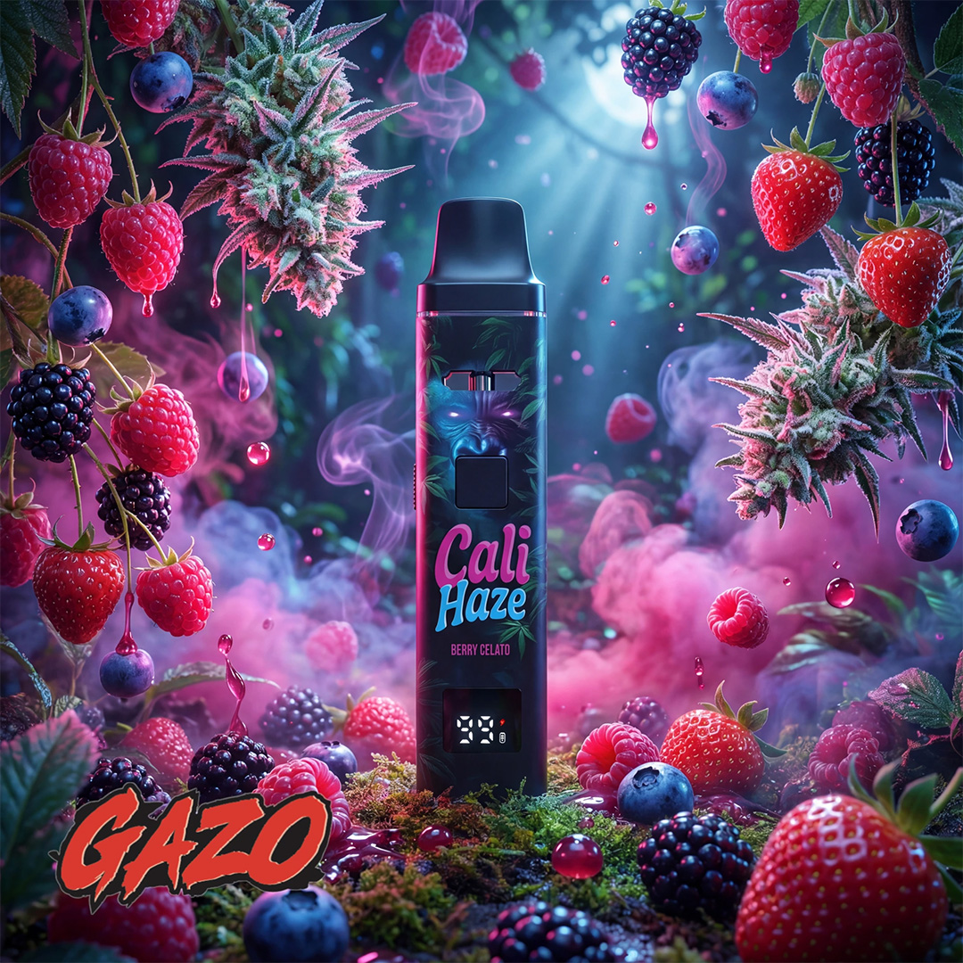 GZUZ GAZO H3BTA Pro Superior Blend Vape Cali Haze 1ml GZUZ GAZO H3BTA Pro Superior Blend Vape Cali Haze 1ml