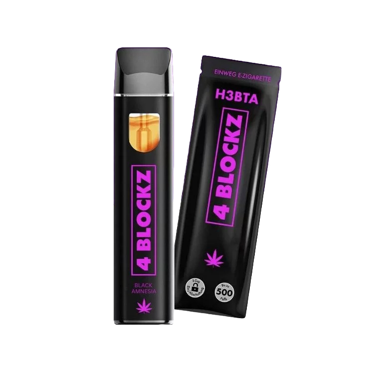 4Blockz H3BTA Vape Black Amnesia 1ml 4Blockz H3BTA Vape Black Amnesia 1ml