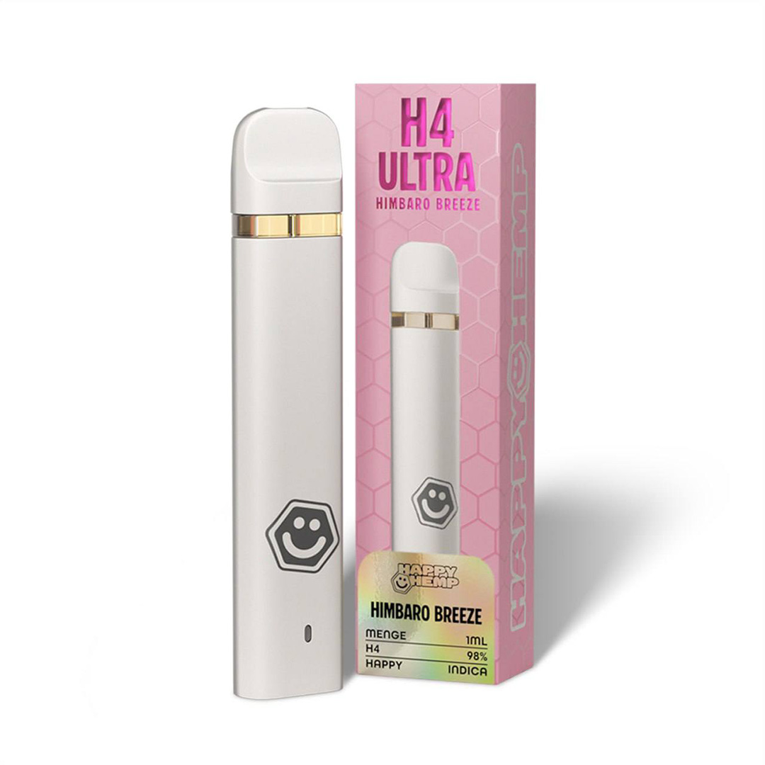 Happy Hemp H4 Ultra Vape Himbaro Breeze 1ml Happy Hemp H4 Ultra Vape Himbaro Breeze 1ml
