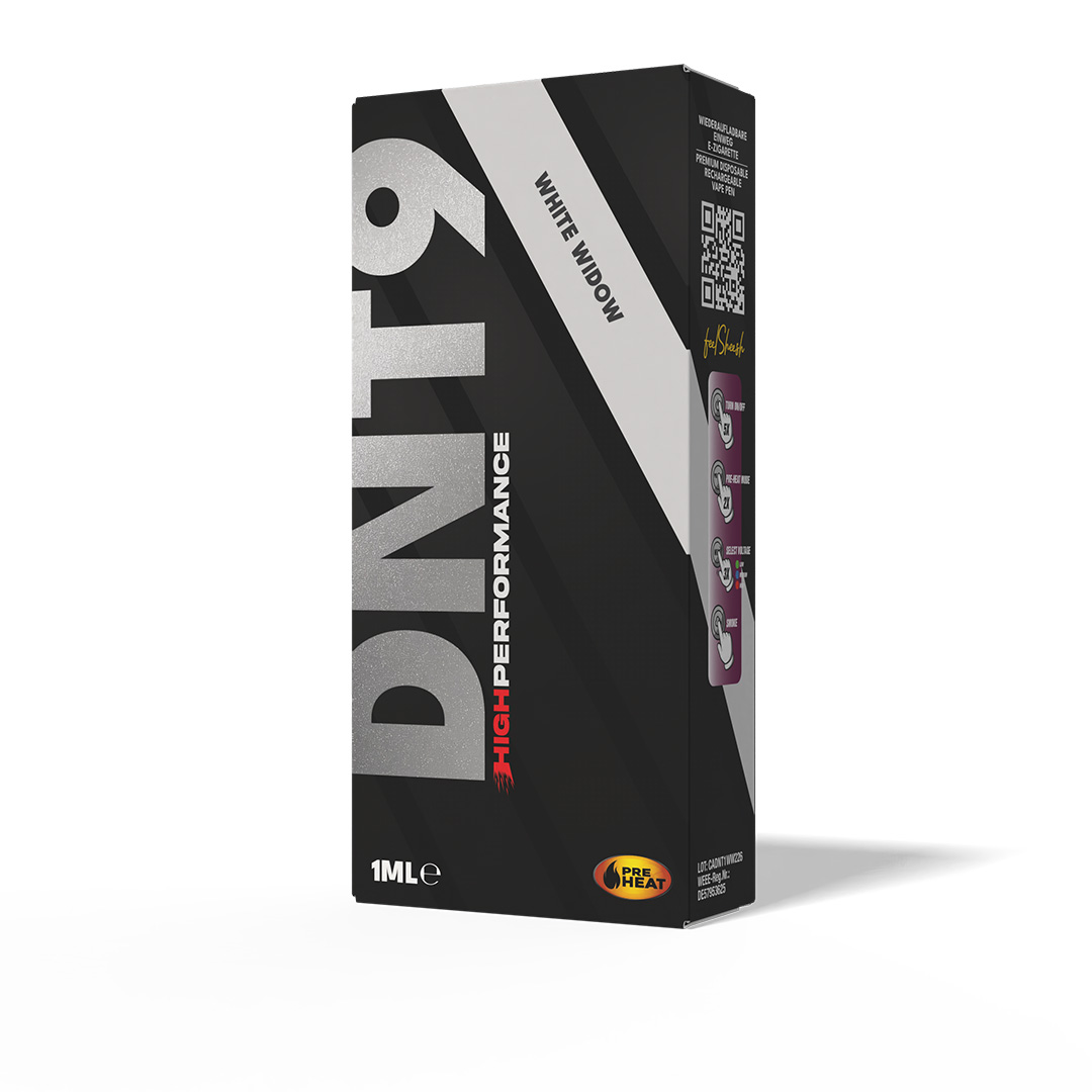 High Performance DNT-9 Vape White Widow 1ml
