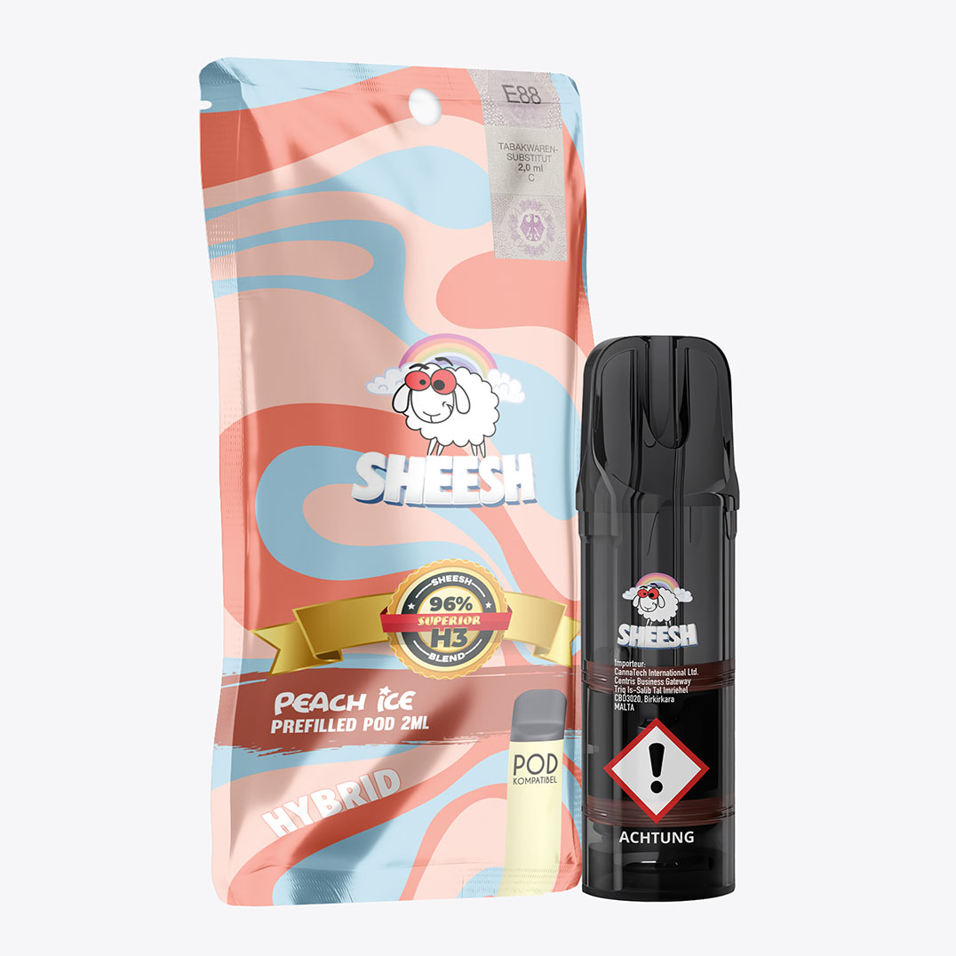 Sheesh 10-OH H3 Superior Blend Pod Peach Ice